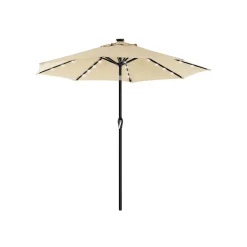 Parasol Ø3 m taupe