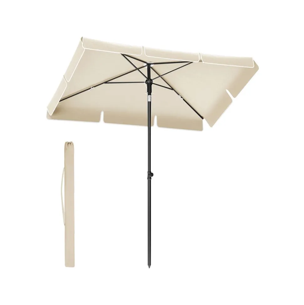 Parasol 230 x 150 cm beige