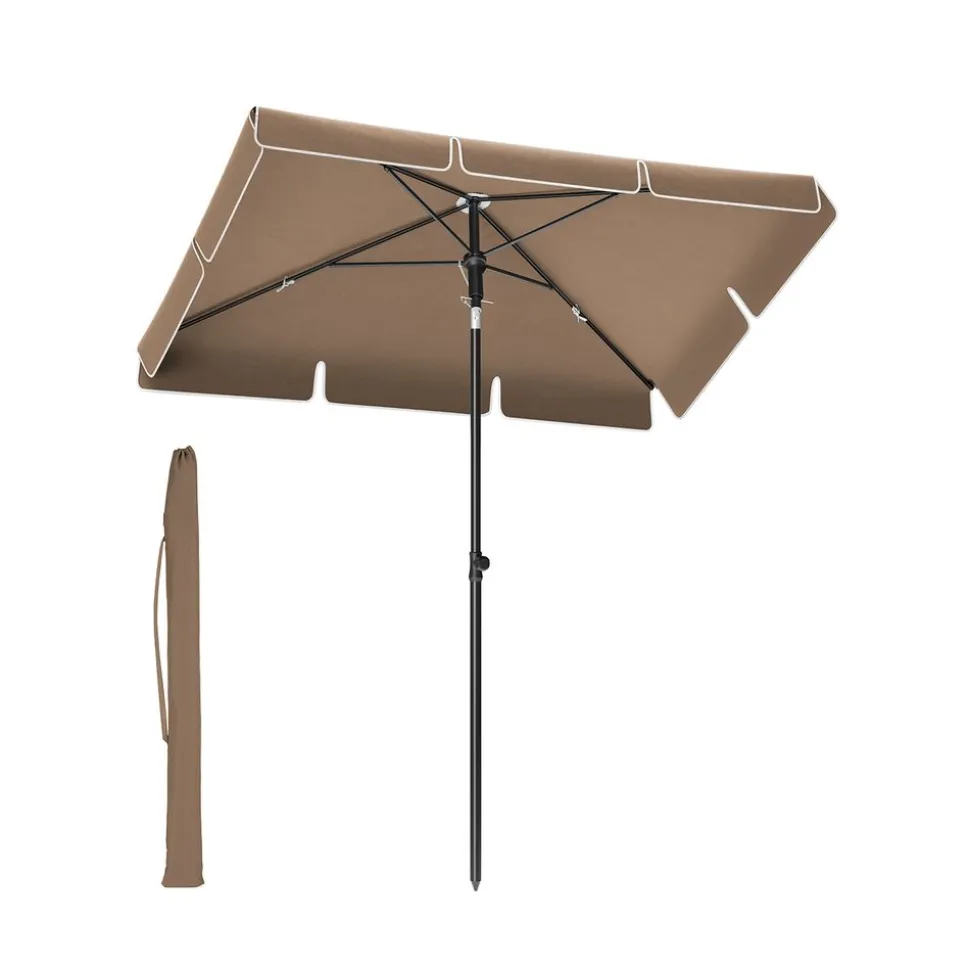 Parasol 230 x 150 cm beige