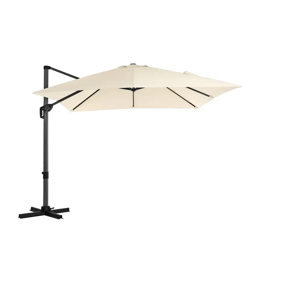 Parasol 3 x 3 m beige