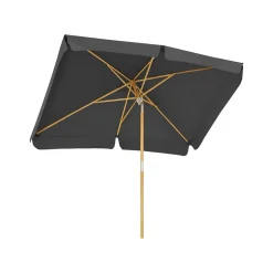 Parasol bois 3 x 2 m gris