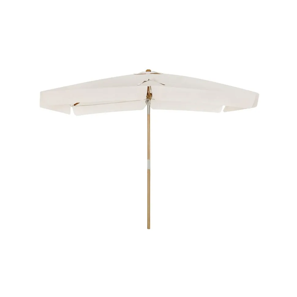 Parasol bois 3 x 2 m gris