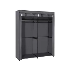 Penderie tissu gris