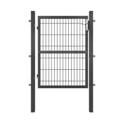 Portillon de jardin en acier galvanisé