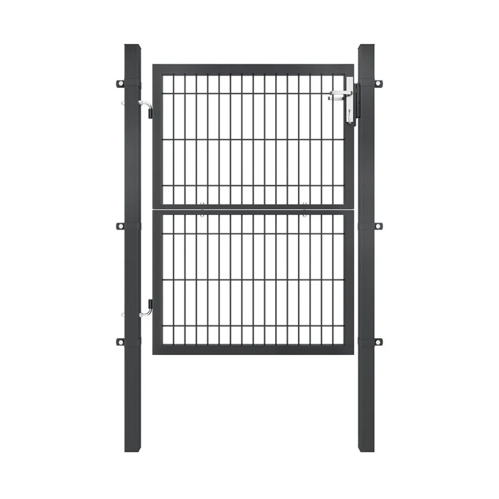 Portillon de jardin en acier galvanisé