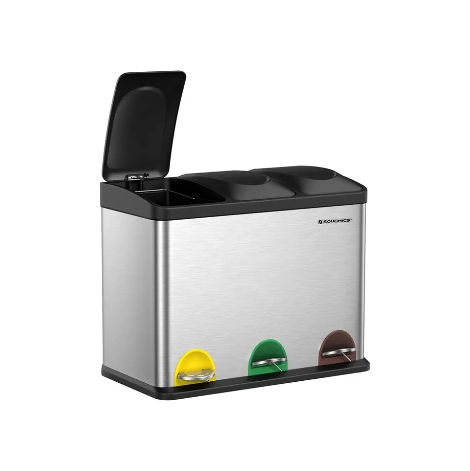 Poubelle de tri 3 x 15L