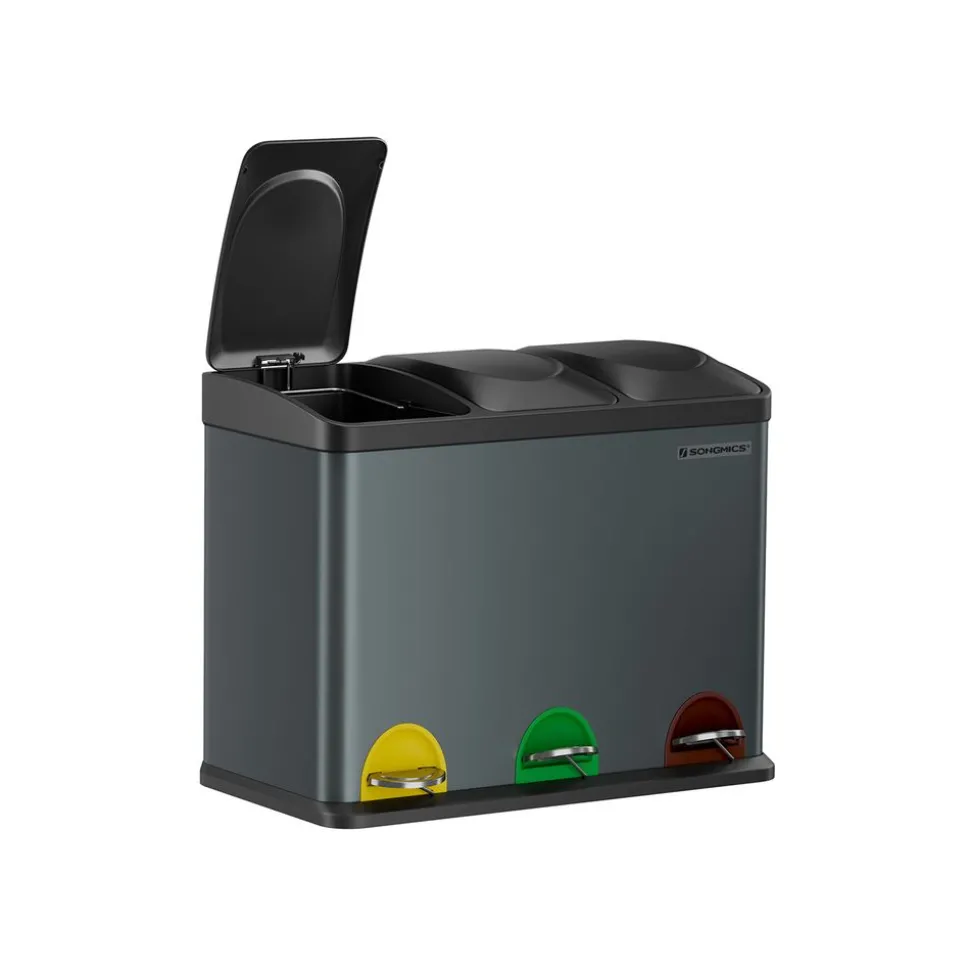 Poubelle de tri 3 x 15L