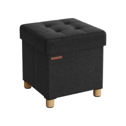 Pouf 38 x 38 x 40 cm noir