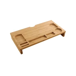 Rehausseur d'écran bambou