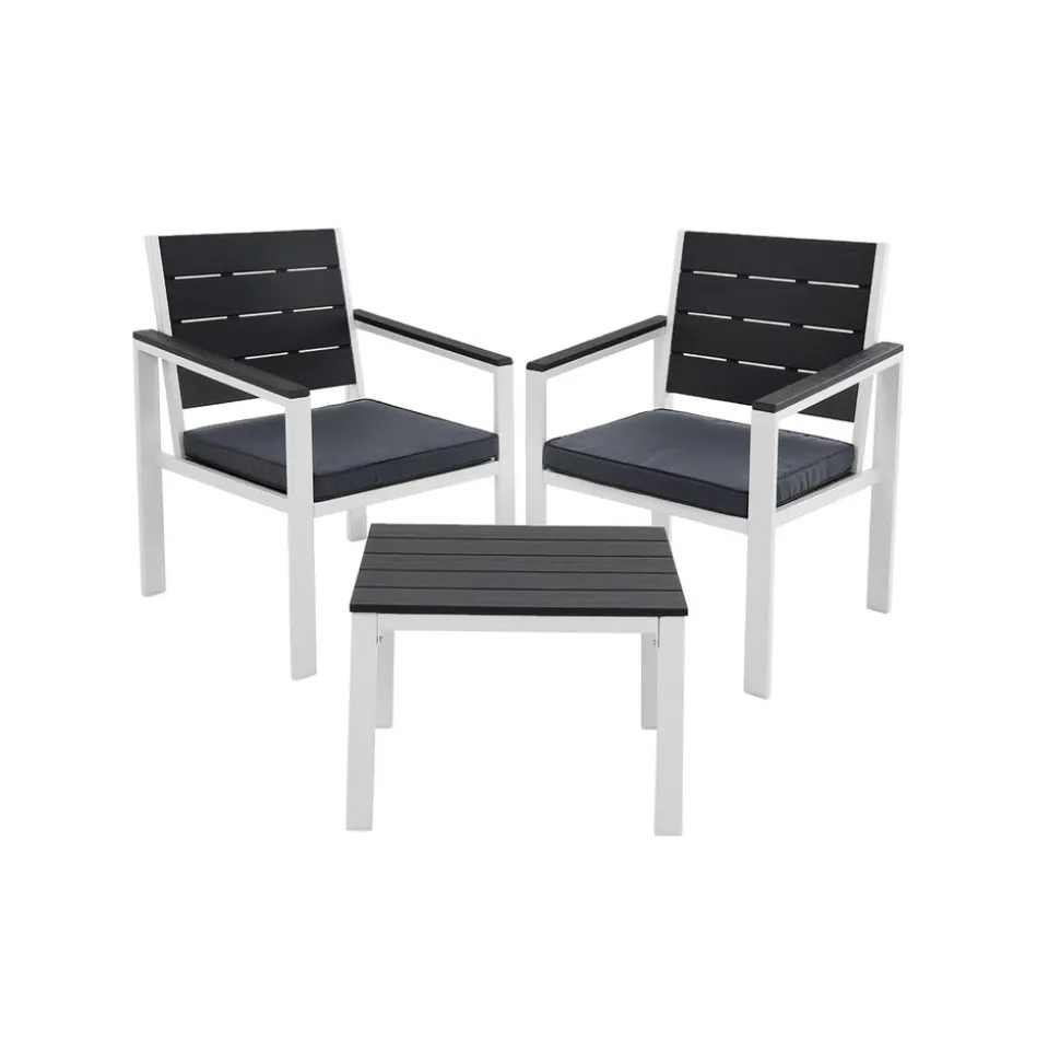 Salon jardin noir