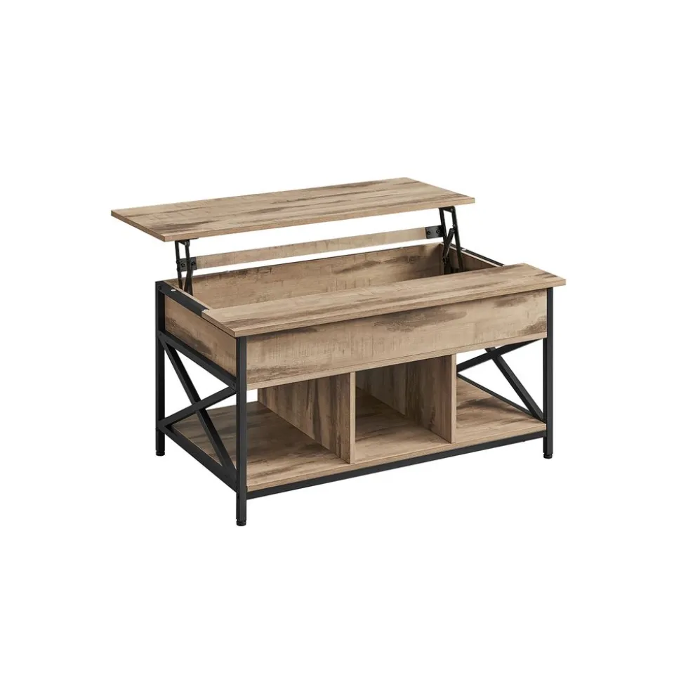 Table basse avec plateau relevable