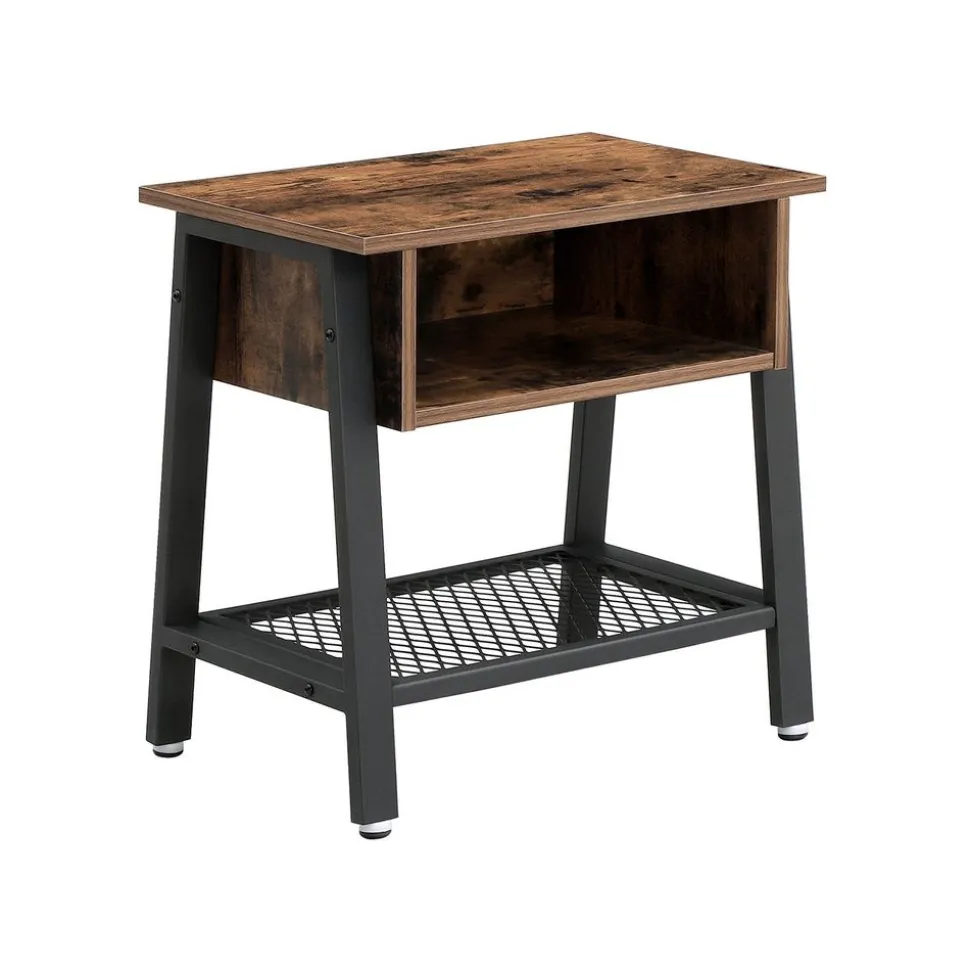 Table de chevet casier industriel