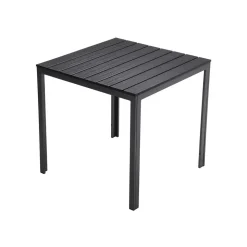 Table jardin noir