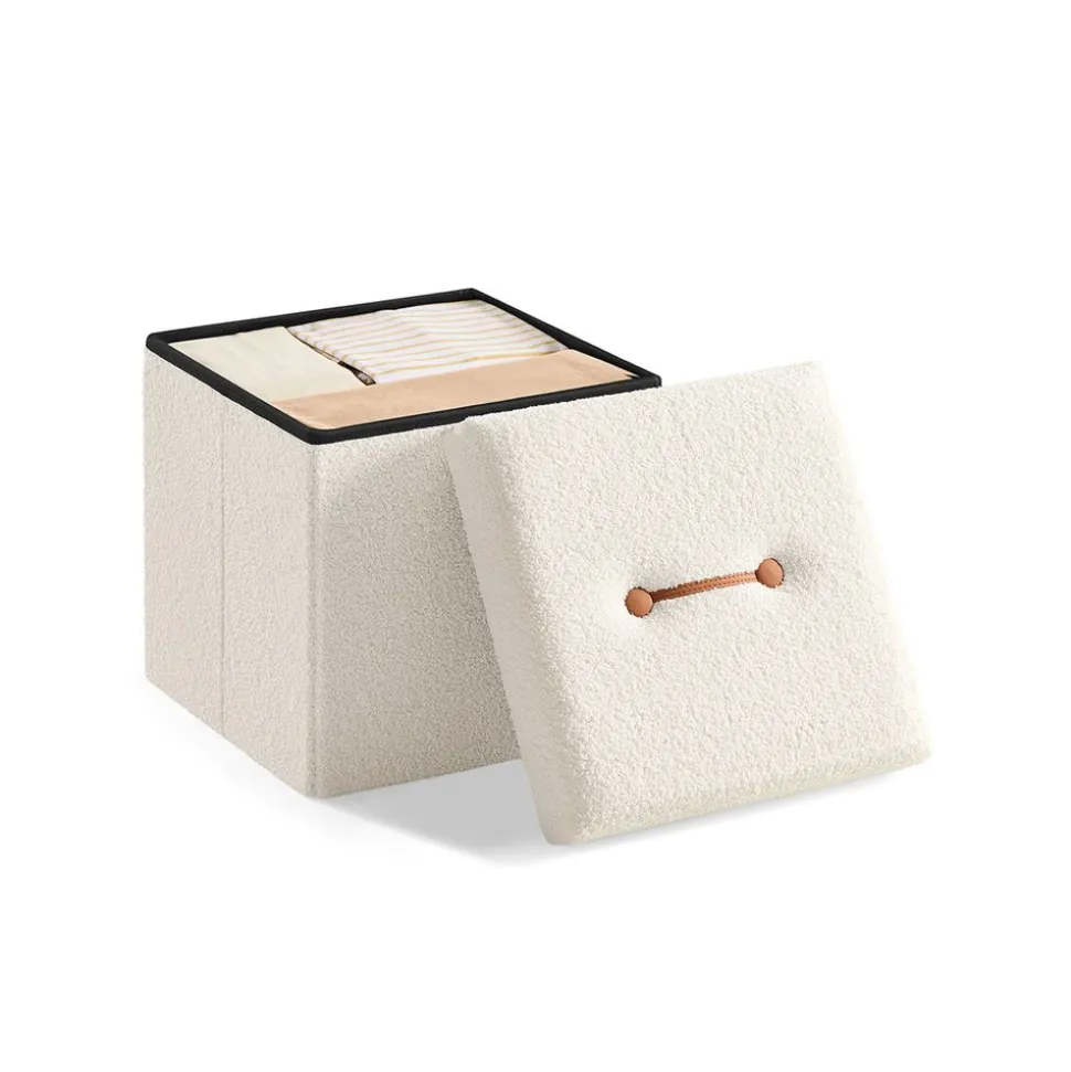 Tabouret de rangement 38 x 110 x 38 cm charge jusqu’à 300 kg