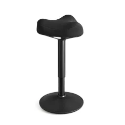 Tabouret dynamique réglable bascule à 360° noir