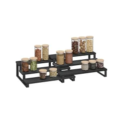 Étagère à épices lot de 2 extensible à 3 niveaux