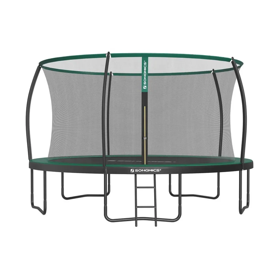 Trampoline Ø 427 cm noir vert