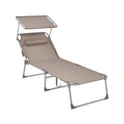 Transat XXL gris anthracite